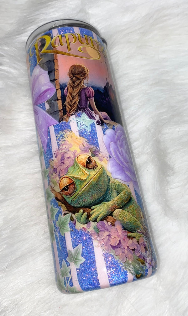 Ready to ship 20oz Tangled cup