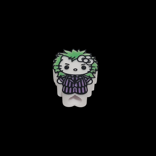 Beetle Kitty - Straw Topper (In color)