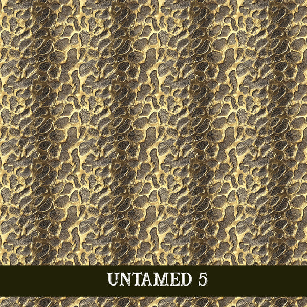 Untamed collection- 12x12 vinyl sheets 6 designs available