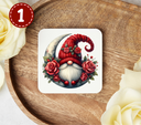 Valentines Day Gnomes - Uv Dtf Coaster Decals