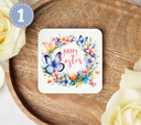 Happy Easter - Uv Dtf Coaster Decals