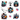 Jack of all colors - UV DTF Decal sheets- 3 Designs