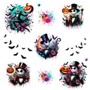 Jack of all colors - UV DTF Decal sheets- 3 Designs