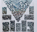 #63 Tooled Vsplit Shattered- available in Pink, Purple, black , teal , and white