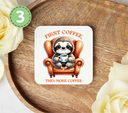 Lazy Sloths - Uv Dtf Coaster Decals