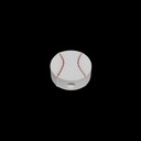 Baseball - Straw Topper (In color)