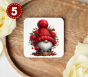 Valentines Day Gnomes - Uv Dtf Coaster Decals