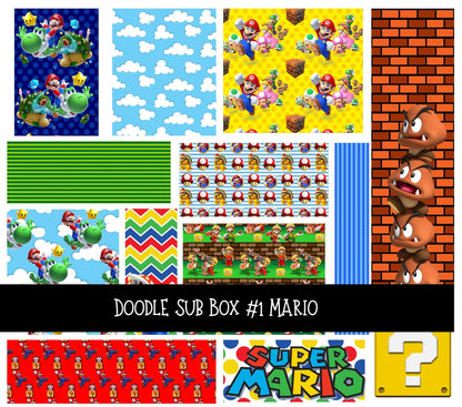 Goes on sale at Noon Central Time Limited Edition Doodle Patchwork Box (Order Alone) (Will Ship April 10th)