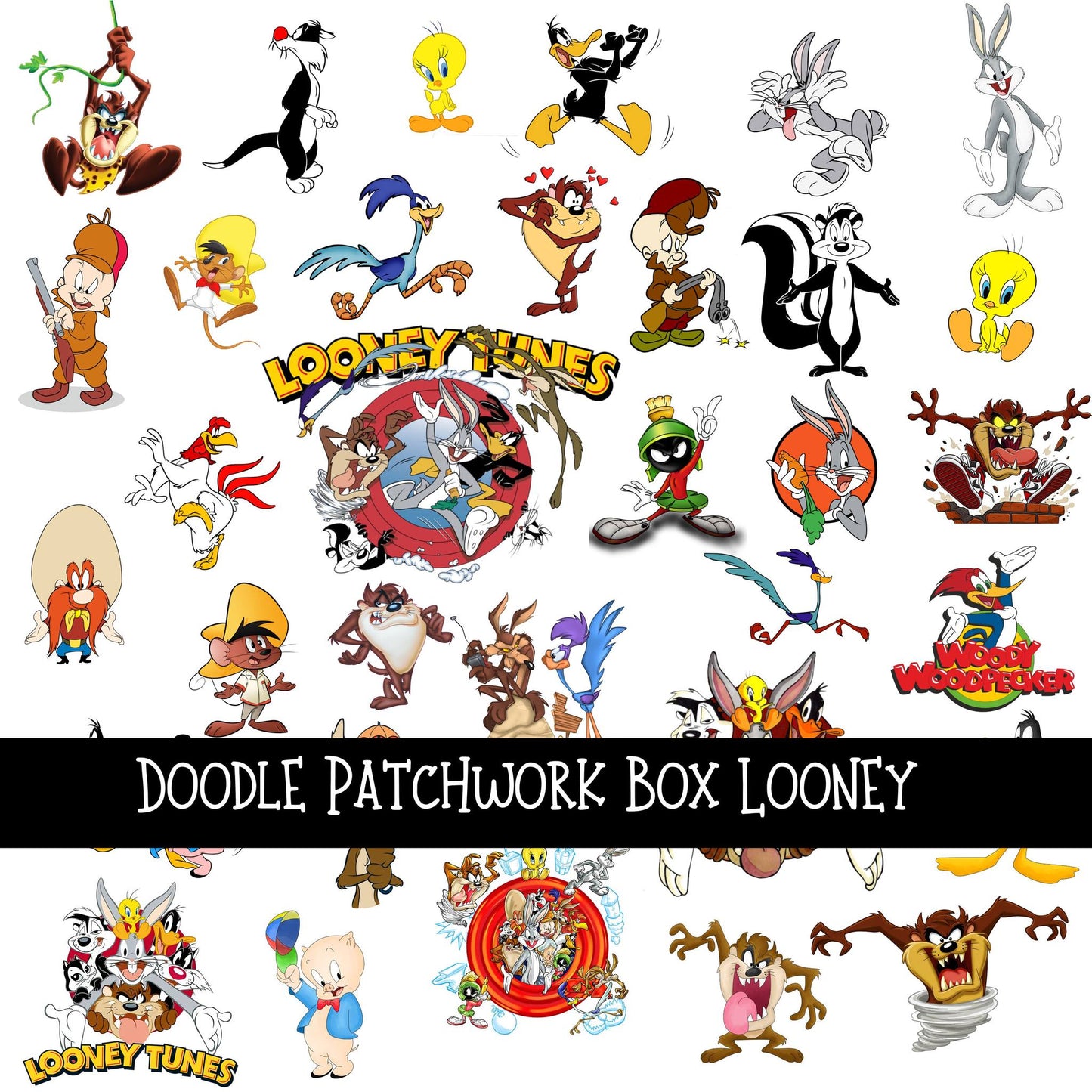 Goes on sale at Noon Central Time Limited Edition Doodle Patchwork Box (Order Alone) (Will Ship April 10th)