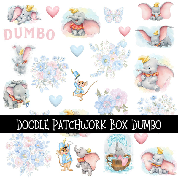 Goes on sale at Noon Central Time Limited Edition Doodle Patchwork Box (Order Alone) (Will Ship April 10th)