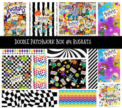 Goes on sale at Noon Central Time Limited Edition Doodle Patchwork Box (Order Alone) (Will Ship April 10th)