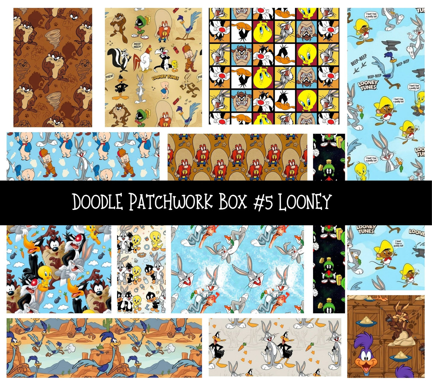 Goes on sale at Noon Central Time Limited Edition Doodle Patchwork Box (Order Alone) (Will Ship April 10th)