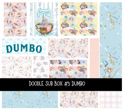 Goes on sale at Noon Central Time Limited Edition Doodle Patchwork Box (Order Alone) (Will Ship April 10th)