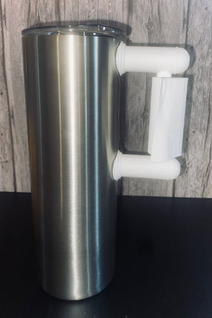 Empty TP Roll - tumbler handle
