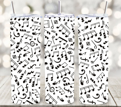 Music Notes - Adhesive Vinyl Wrap - 10 designs