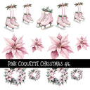 Pink Coquette Christmas 11 UV Decal sheets to choose from