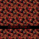 Crimson Curse Vinyl collection- 12x12 vinyl sheets-14 designs available