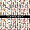 Watercolor Alice - vinyl sheets 10 (Patterns to choose from)