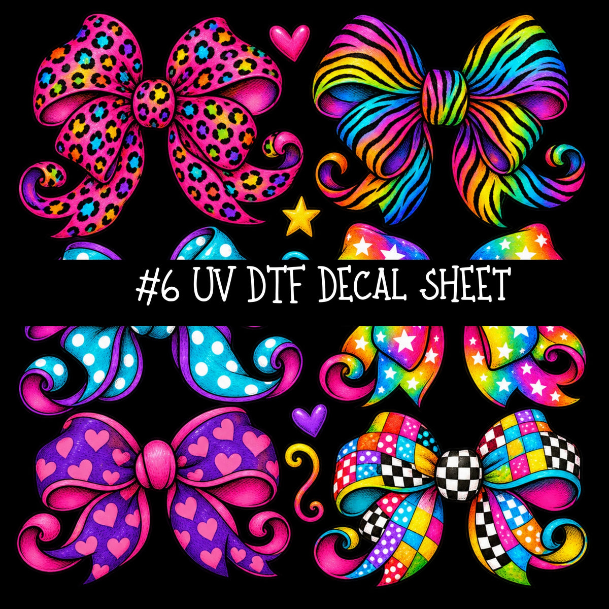 Let's Be Frank UV DTF Decal sheets 11 Designs available