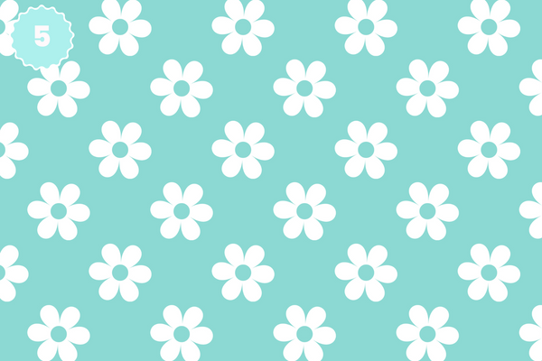 Vibrant Spring Patterns - Adhesive Vinyl 12x12 Sheets - 20 Design Options