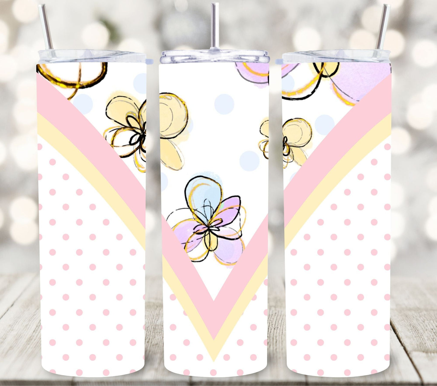 Floral Zip - Adhesive Vinyl Wrap - 10 Design Options