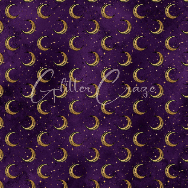 Bewitched - Adhesive Vinyl 12x12 sheets - 20 prints
