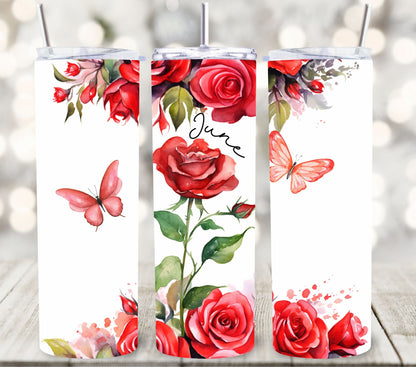 The Year in Flowers - Adhesive Vinyl Wraps - 12 Design Options