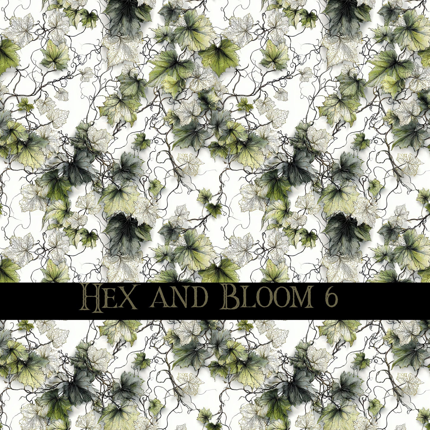 Hex and Bloom Vinyl collection- 12x12 vinyl sheets-16 designs available