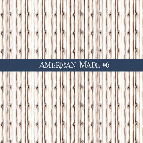 American Made- vinyl sheets 10 (Patterns to choose from)