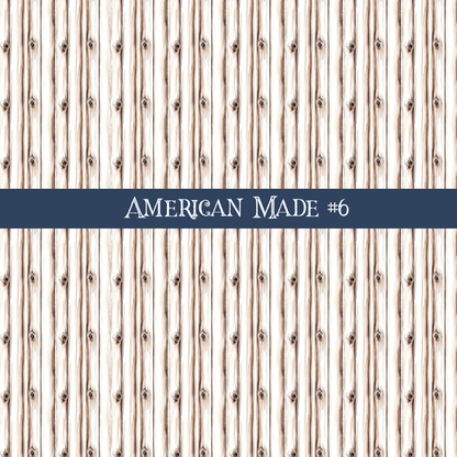 American Made- vinyl sheets 10 (Patterns to choose from)