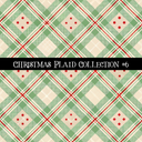 Christmas Plaid- 12x12 vinyl sheets-12 designs available