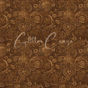 Steampunk Volume - Adhesive Vinyl 12x12 Sheets - 33 Prints