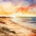Ocean Beach - Adhesive Vinyl 12x12 Sheets -24 unique designs