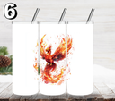 Fire of a Phoenix UV DTF Decal