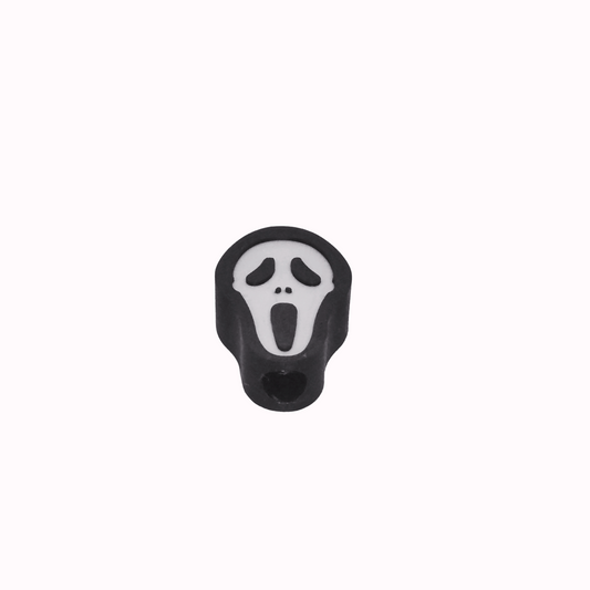 Ghost face - Straw Topper(In color)