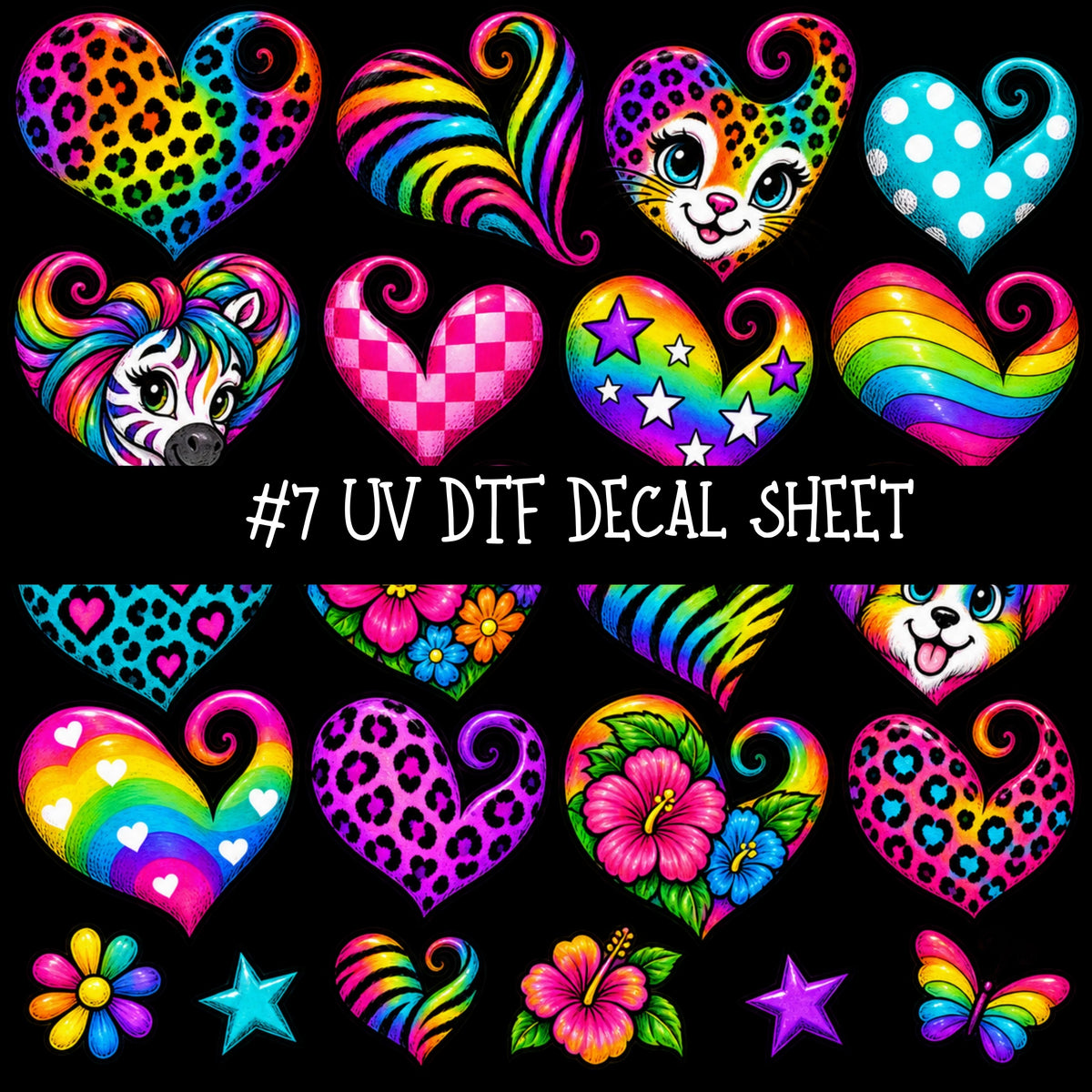 Let's Be Frank UV DTF Decal sheets 11 Designs available
