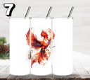 Fire of a Phoenix UV DTF Decal