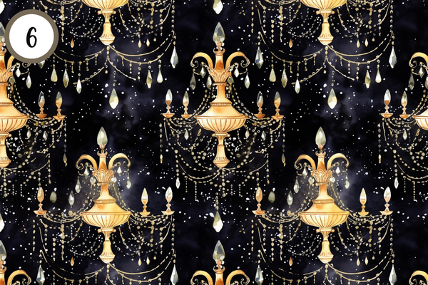 New Years Collection - Adhesive Vinyl 12x12 Sheets - 12 Design Options