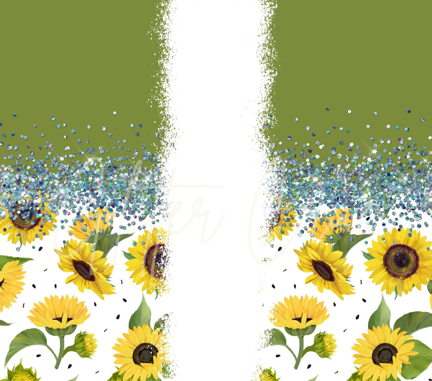 Floral Split - Adhesive Vinyl Wrap - 7 Design Options