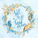 Salt and Sea Collection - Adhesive Vinyl 12x12 Sheets- 14 Design Options
