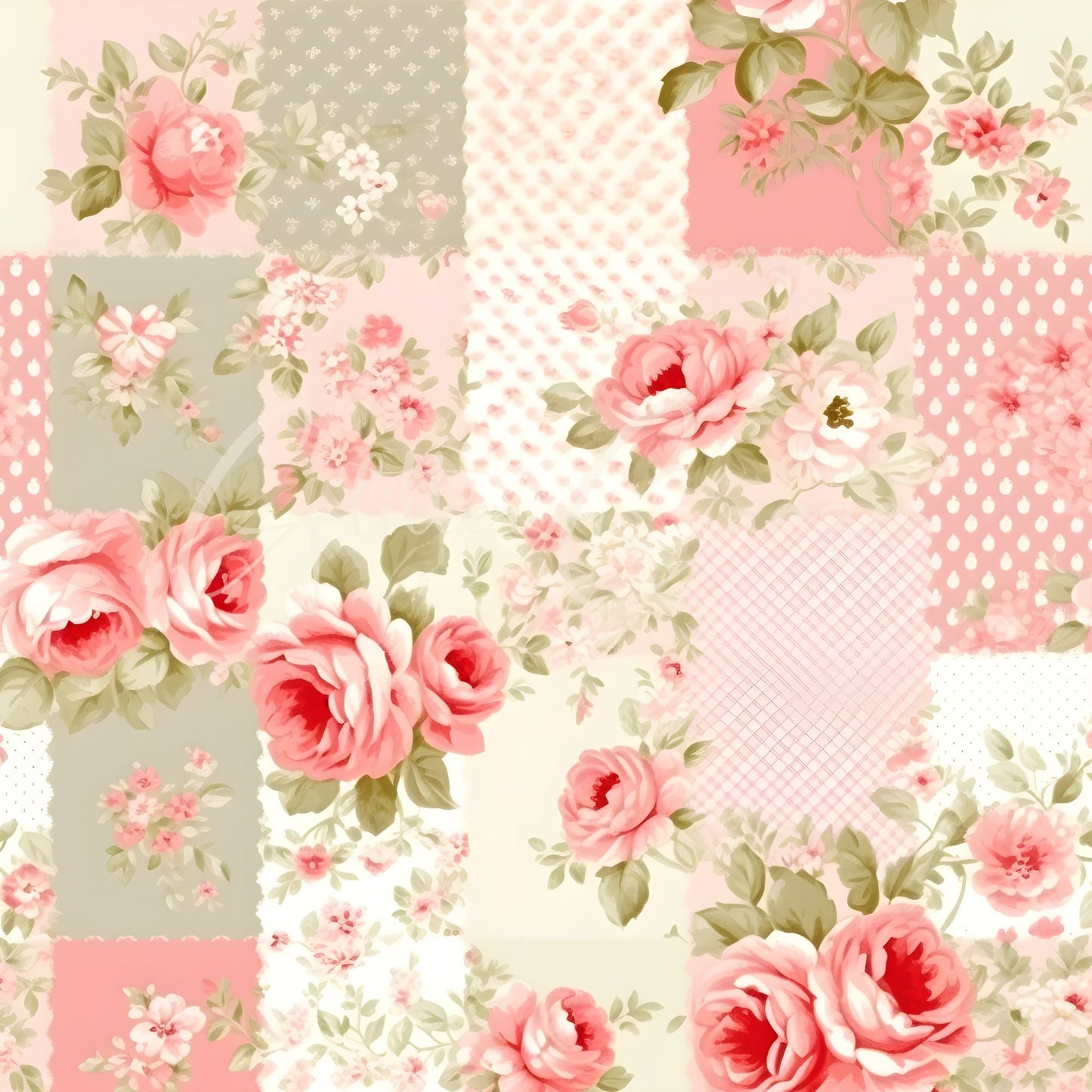 Shabby Chic - Adhesive Vinyl 12x12 Sheets - 24 Design options