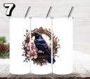Gothic Raven UV DTF Decal