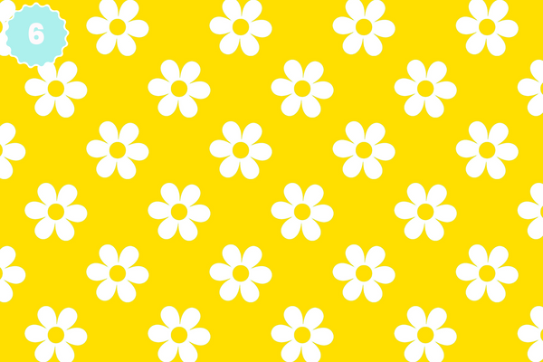 Vibrant Spring Patterns - Adhesive Vinyl 12x12 Sheets - 20 Design Options