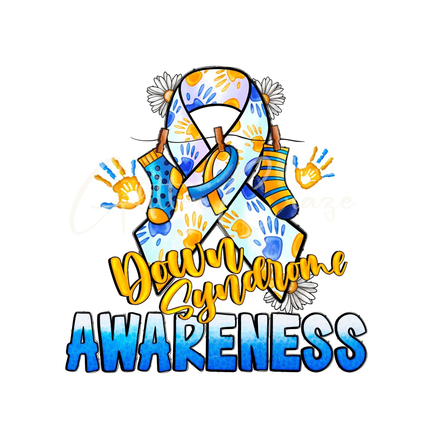 Down syndrome awareness - UV DTF Decals- 8 Designs