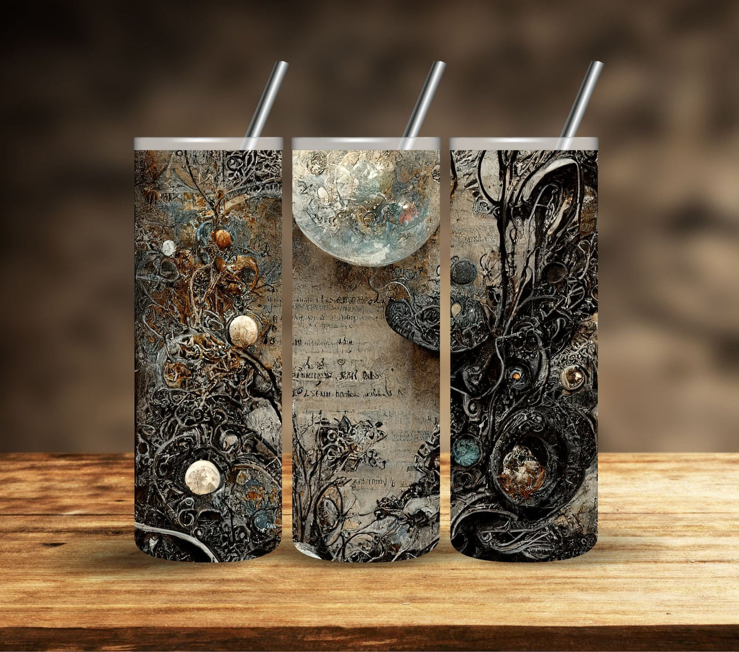 Mystical Pages - Adhesive Vinyl Wraps - 20 Design options