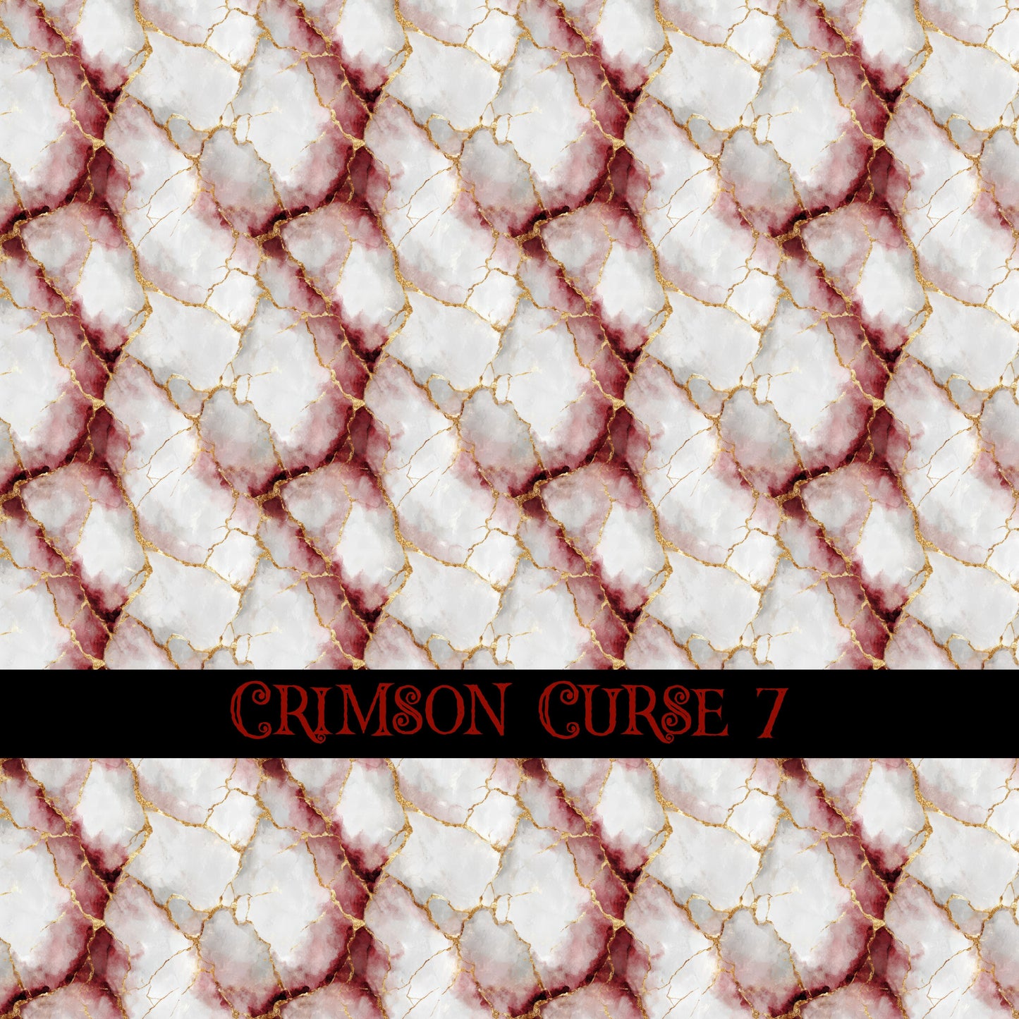 Crimson Curse Vinyl collection- 12x12 vinyl sheets-14 designs available