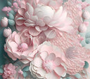 3D Flowers and roses - Adhesive Vinyl Wrap - 14 Designs