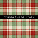 Christmas Plaid- 12x12 vinyl sheets-12 designs available
