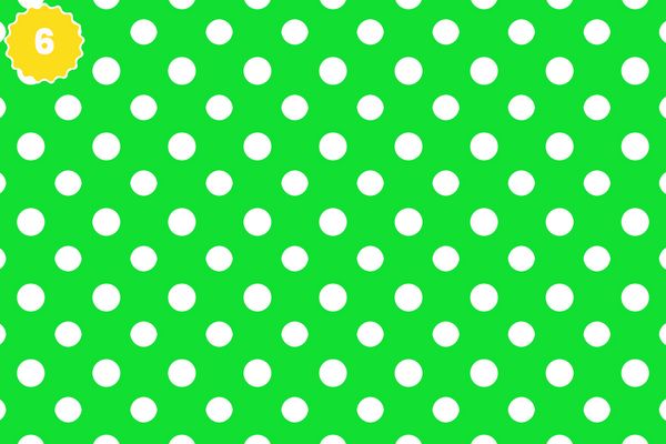 Vibrant Spring Polka Dots - Adhesive Vinyl 12x12 Sheets - 10 Design Options