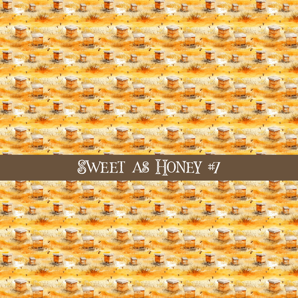 Sweet as Honey - vinyl sheets 10 (Patterns to choose from)